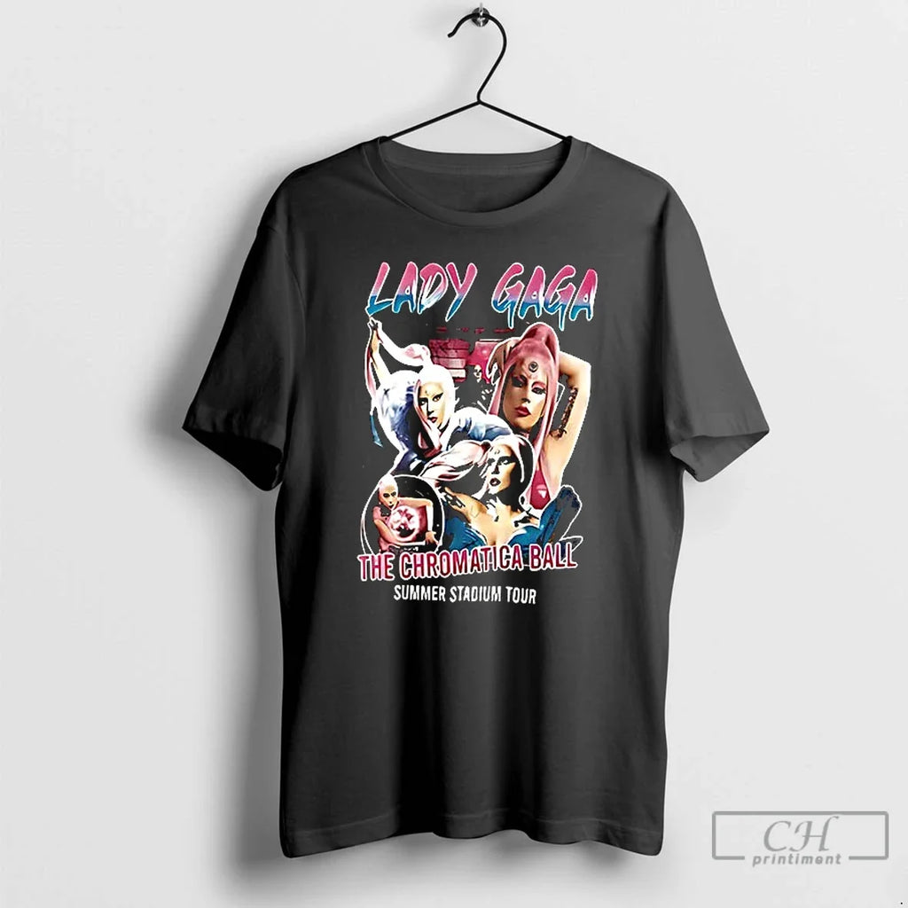 Classic Lady Gaga The Chromatica Ball Summer Stadium Tour T Shirs Sweater