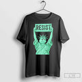 Classic Portland Frog Protest Statue Of Liberty Resist T Shirts