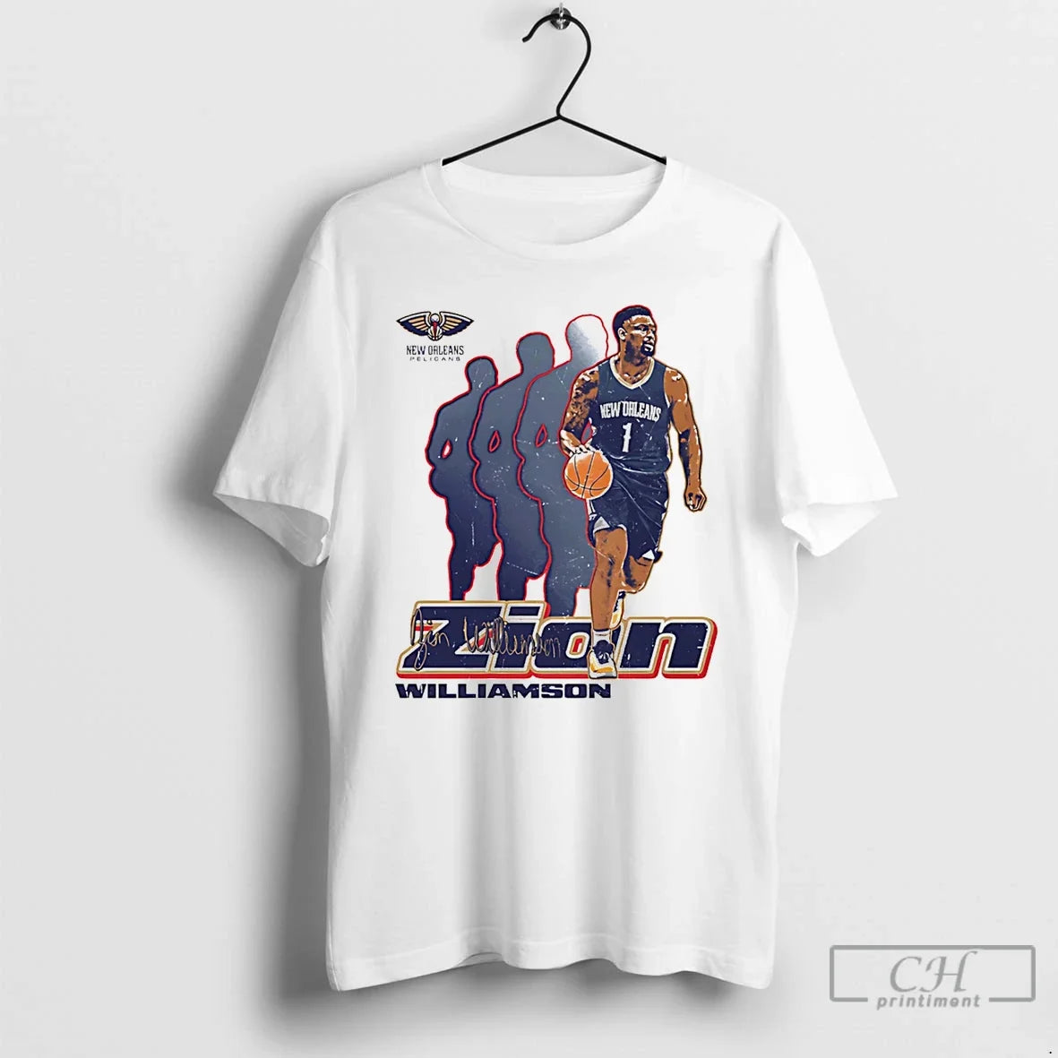 Classic Zion Williamson New Orleans Pelicans Retro Signature
