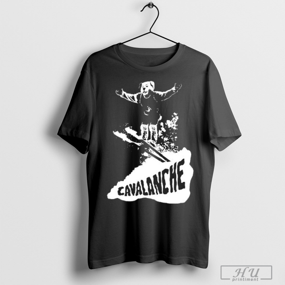 Cleveland Cavaliers Cavalanche Moondog Ski Mascot T Shirt