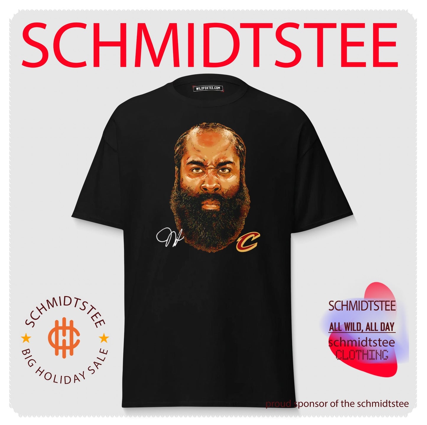 Cleveland Cavaliers James Harden big head signature shirt