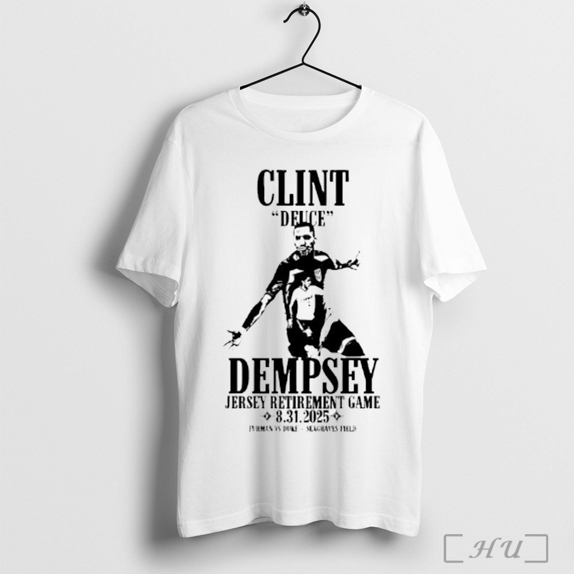 Clint Deuce Dempsey Jersey Retirement Game T Shirt