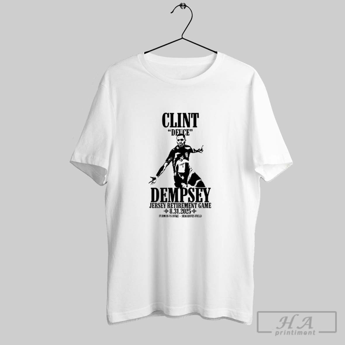 Clint Deuce Dempsey Jersey Retirement Game