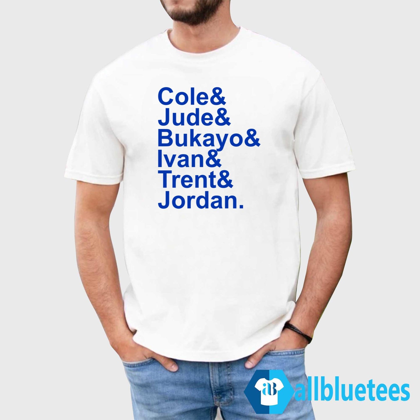 Cole Jude Bukayo Ivan Trent Jordan Shirt