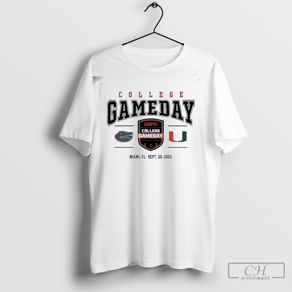 College Gameday 2025 Florida Vs Miami Shirt Sweater