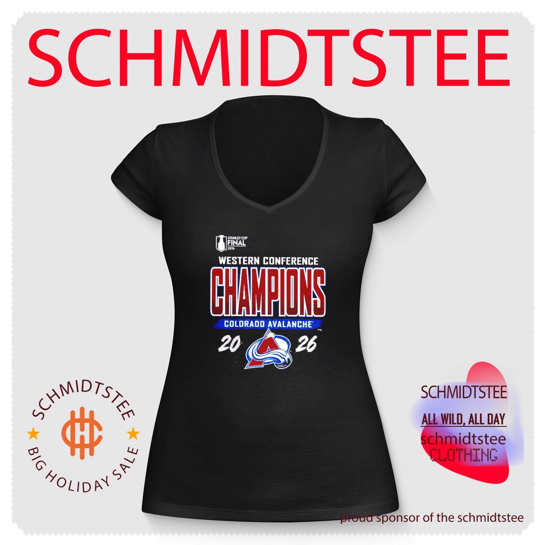 Colorado Avalanche 2026 Western Conference Champions Final shirt