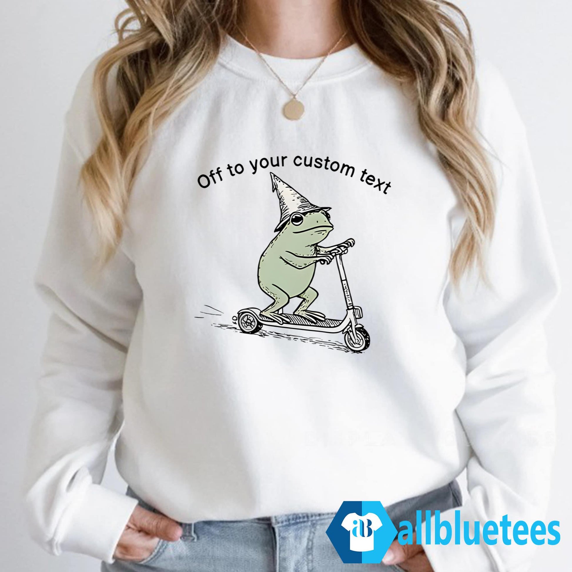 Commit Frog Off To Your Custom Text Shirt