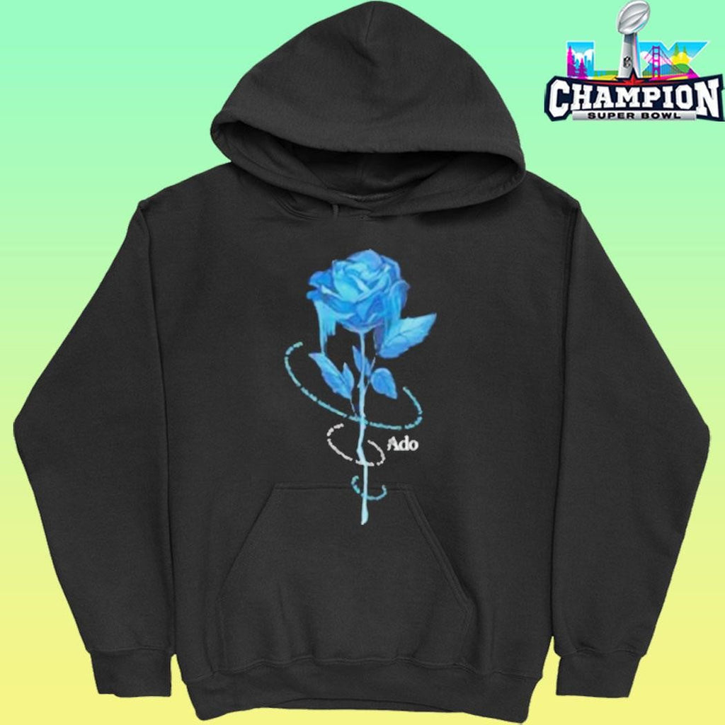 Complex Ado Blue Rose Shirt