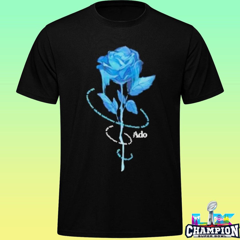 Complex Ado Blue Rose Shirt