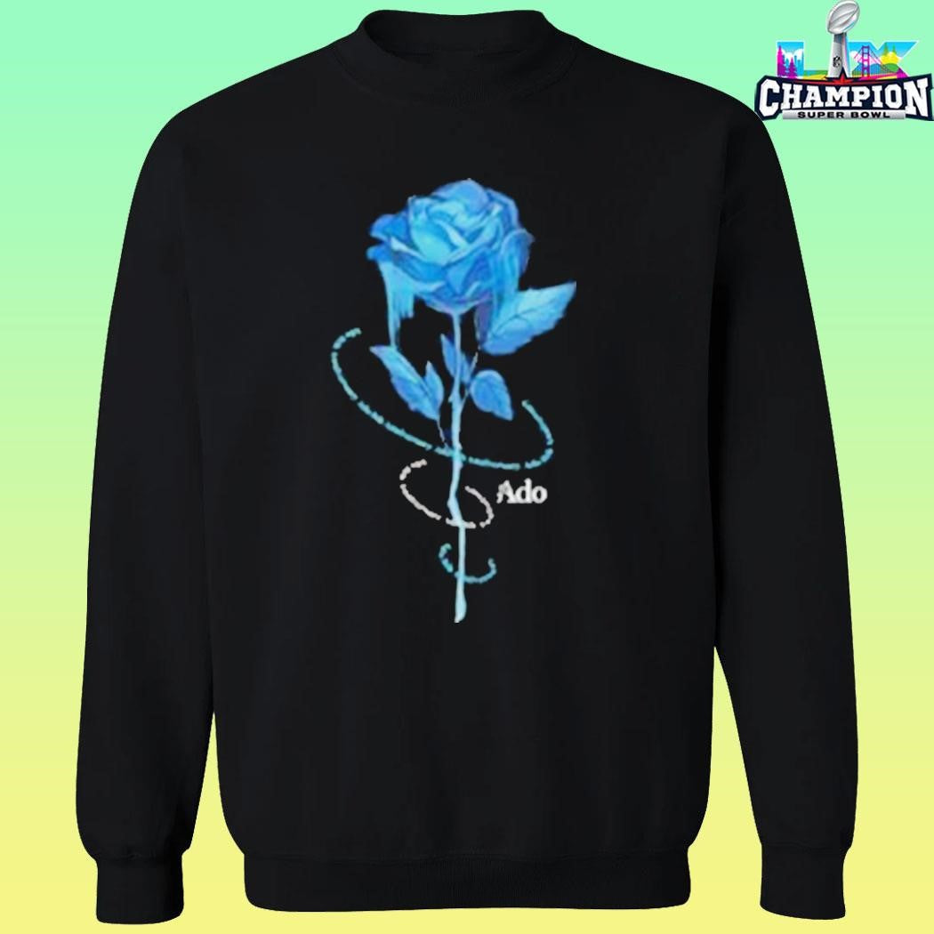 Complex Ado Blue Rose Shirt