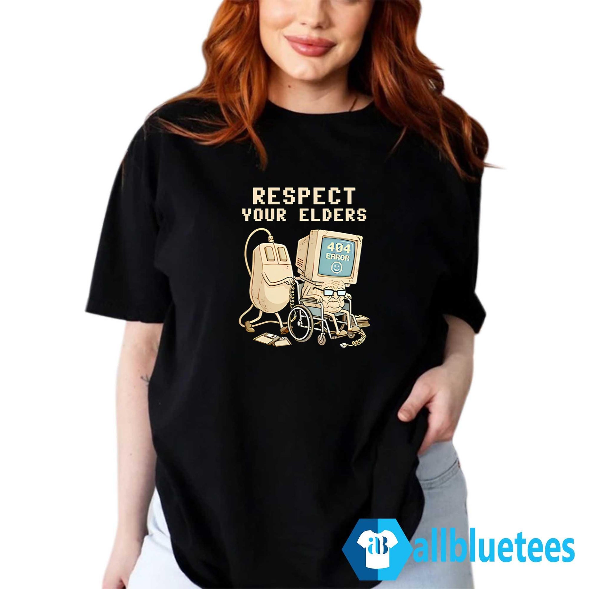 Computer Respect Your Elders Shirt