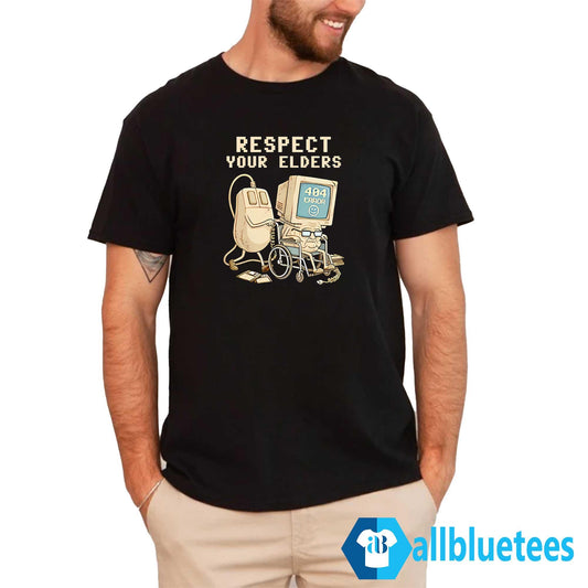 Computer Respect Your Elders Shirt
