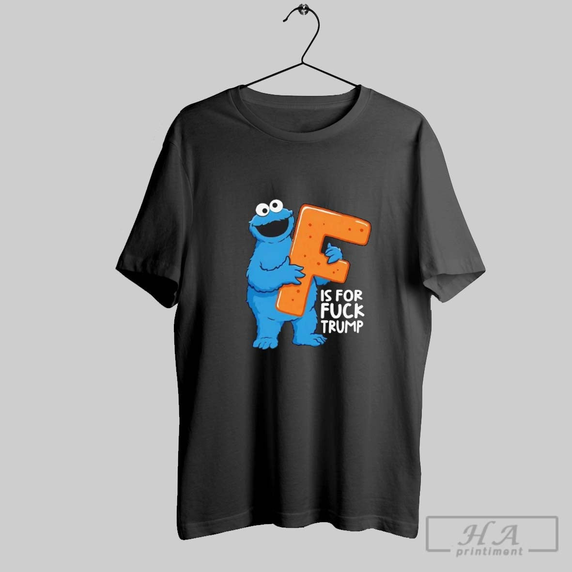 Cookie Monster F Is For Fuck Trump