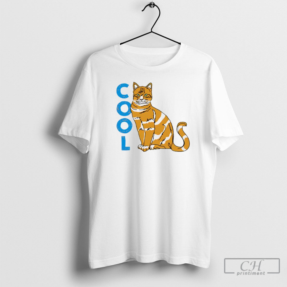 Cool Striped Cat Animal Lover Graphic Shirt Sweater