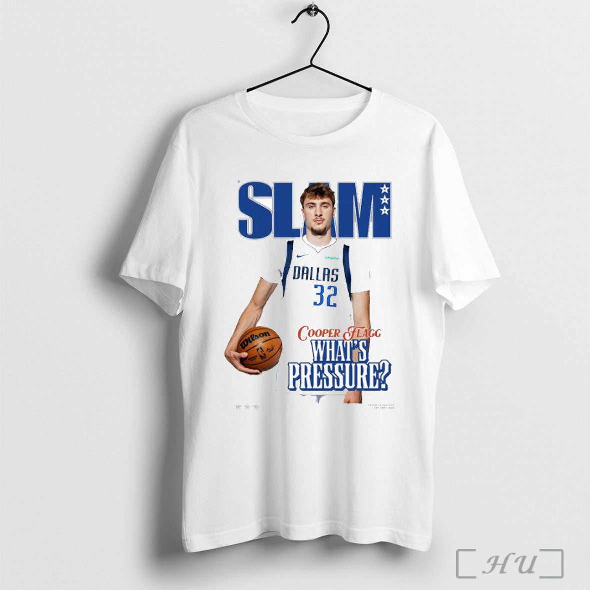 Cooper Flagg Slam Whats Pressure T Shirt