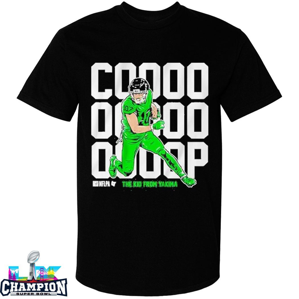 Cooper Kupp Coooooooop The Kid From Yakima Seattle Seahawks T-shirts