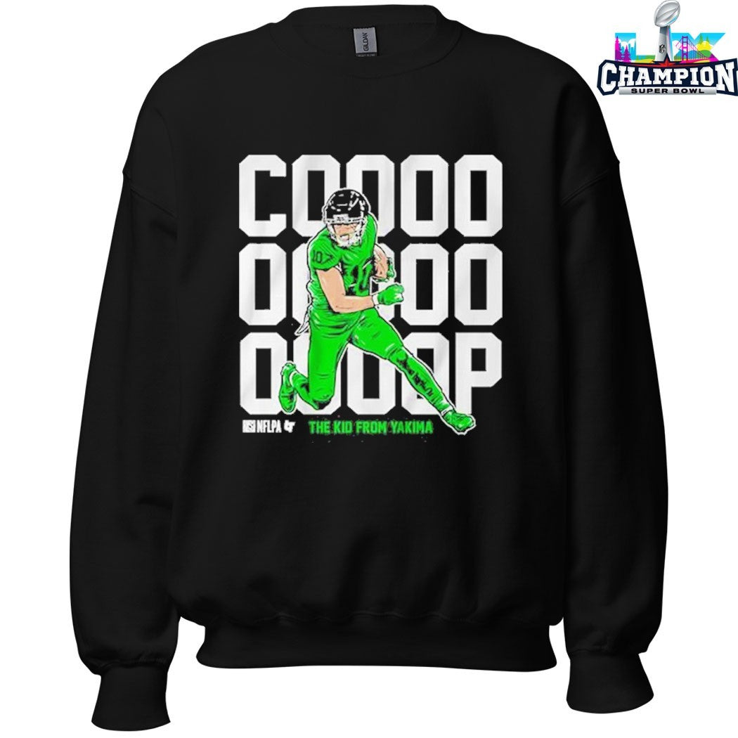Cooper Kupp Coooooooop The Kid From Yakima Seattle Seahawks T-shirts