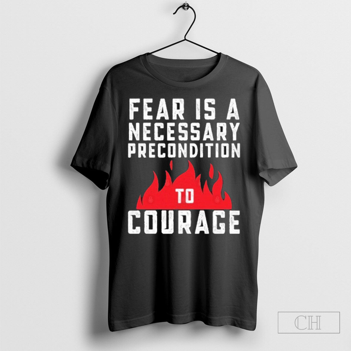 Cory Booker Fear Is A Necessary Precondition To Courage Tee Shirt