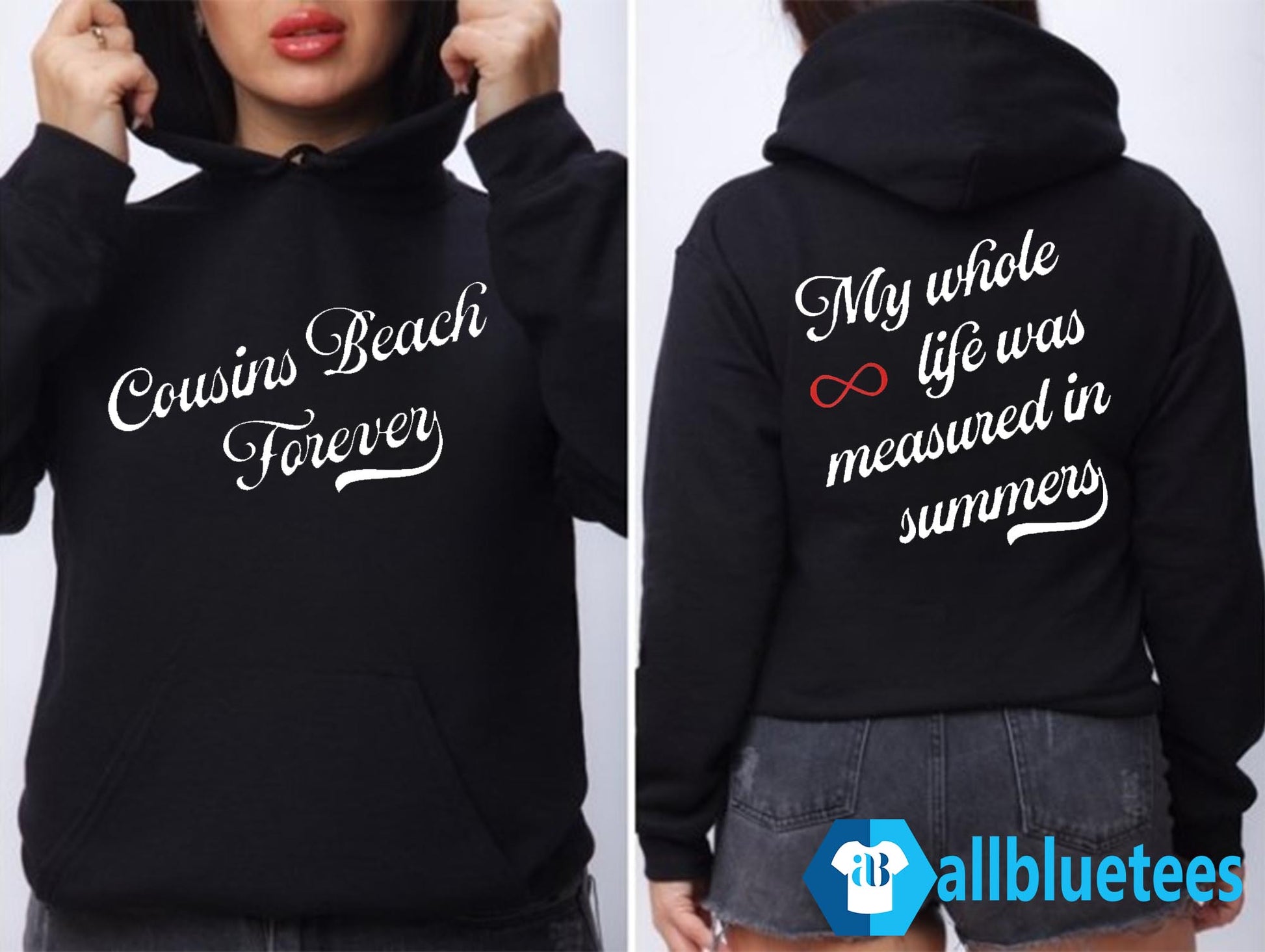 Cousins Beach Forever My Whole Life Was Measured In Summers Hoodie