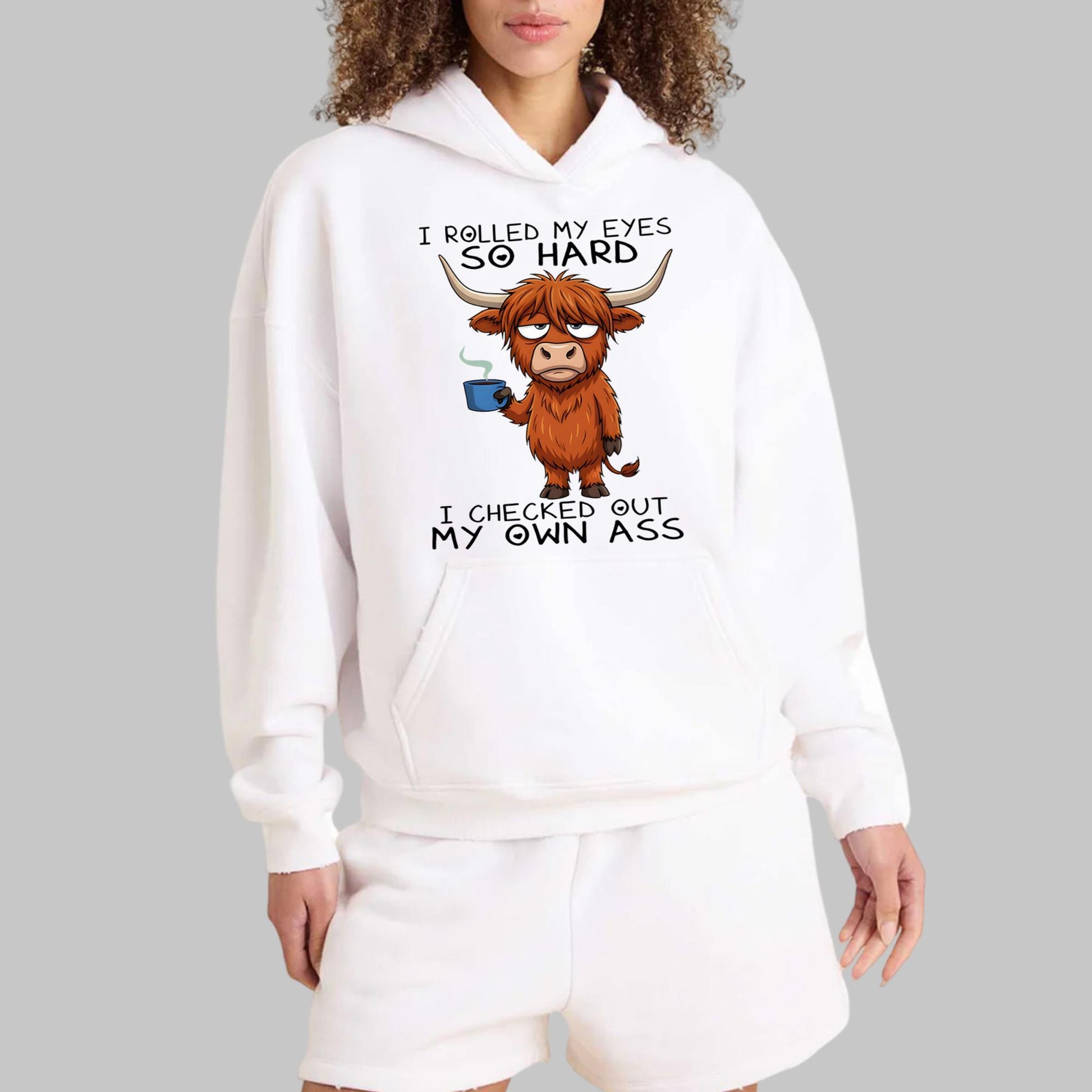 Cow I Rolled My Eyes So Hard Shirt