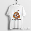 Cozy Goose Pumpkin Halloween Shirt Sweater
