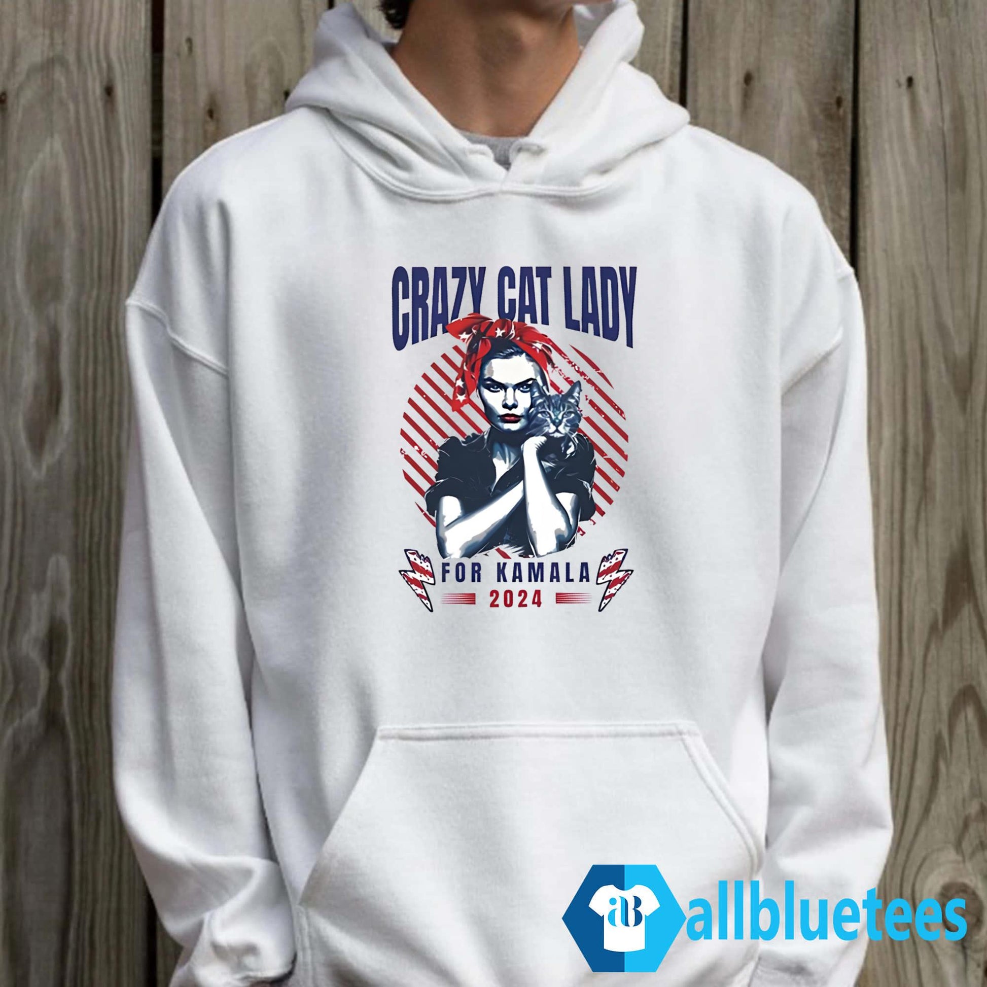 Crazy Cat Lady For Kamala 2024 Shirt