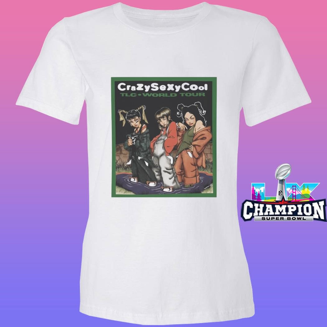 Crazy Sexy Cool Tlc World Tour Shirt