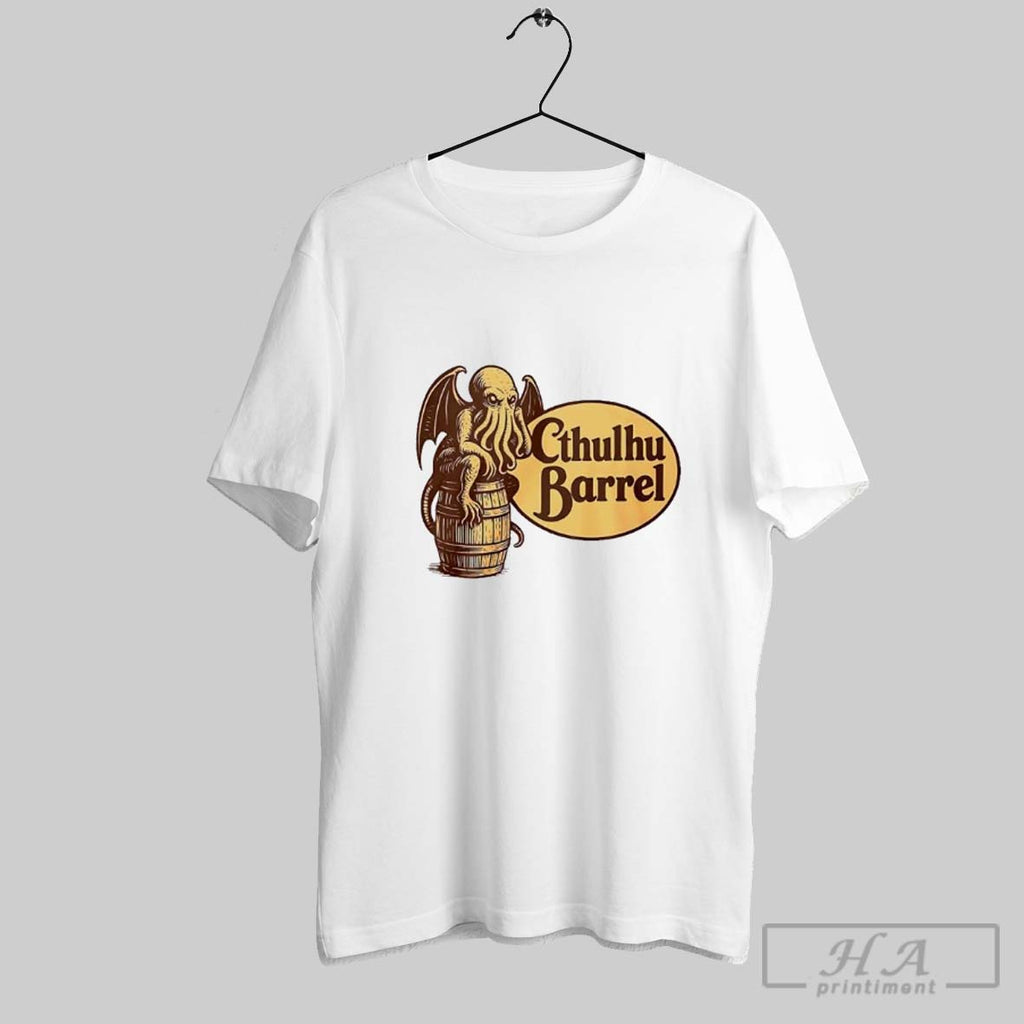 Cthulhu Barrel Cracker Barrel Logo