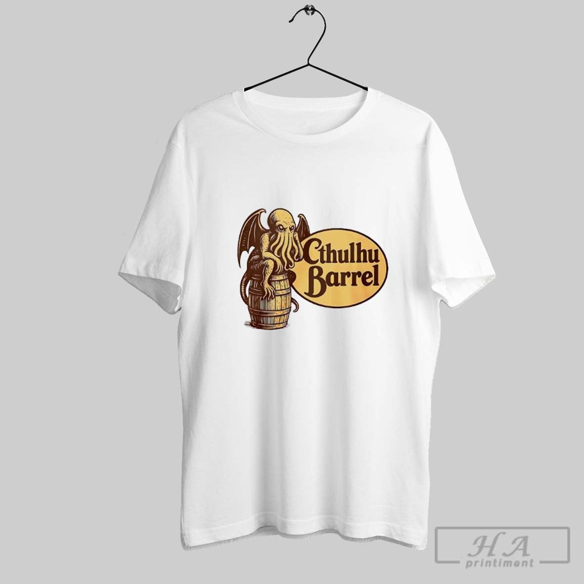 Cthulhu Barrel Cracker Barrel Logo
