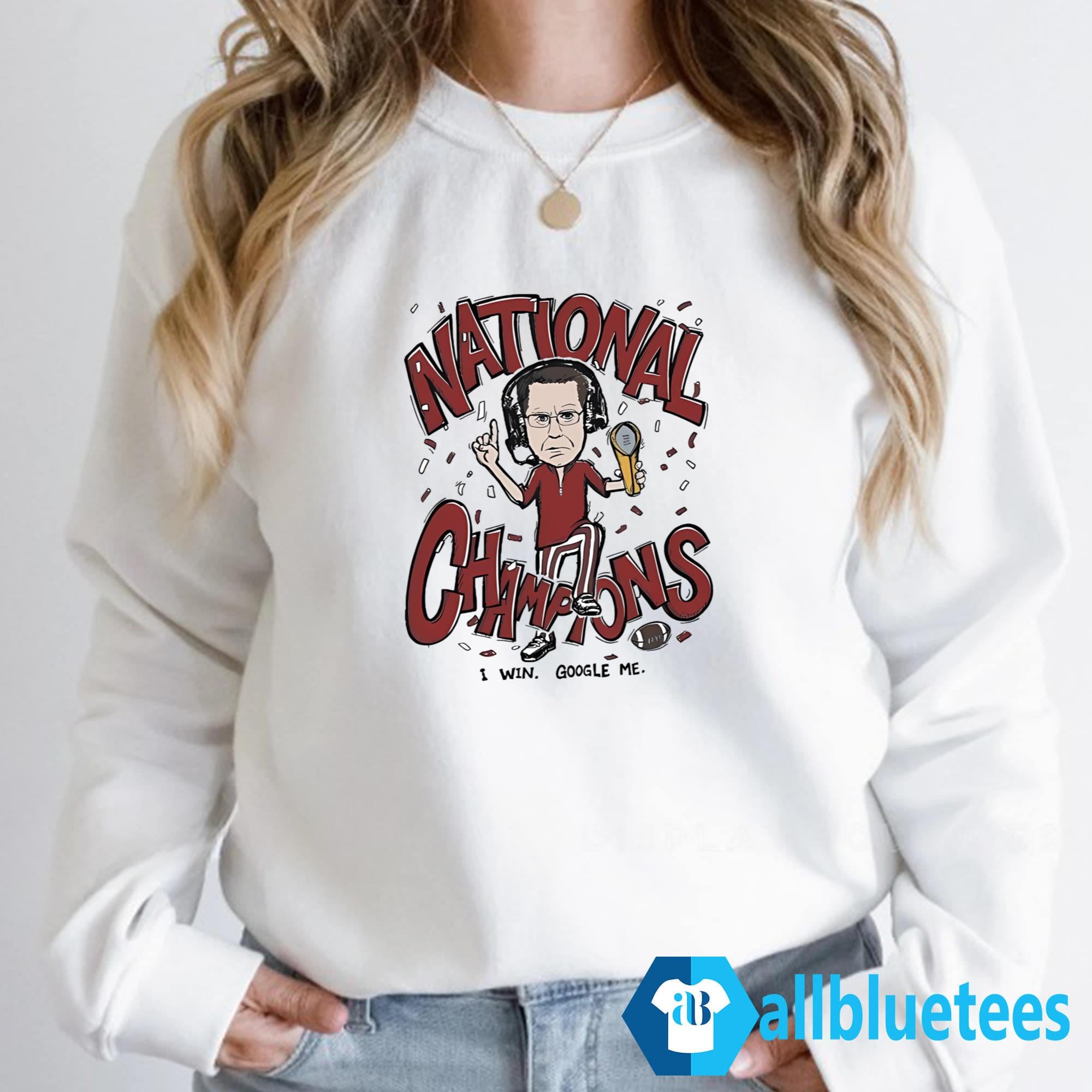 Curt Cignetti I Win Google Me National Champion Shirt