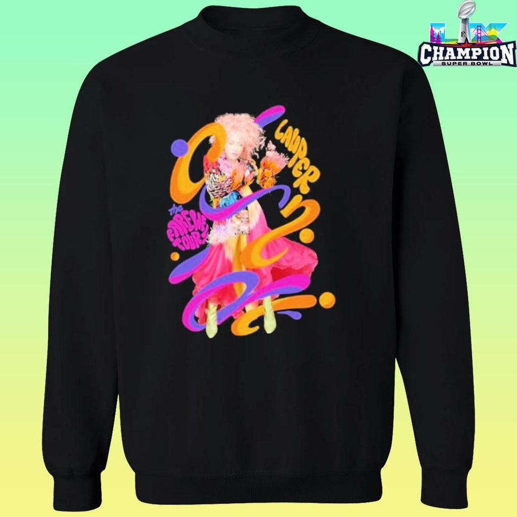 Cyndi Lauper 2025 Swirl Tour Shirt