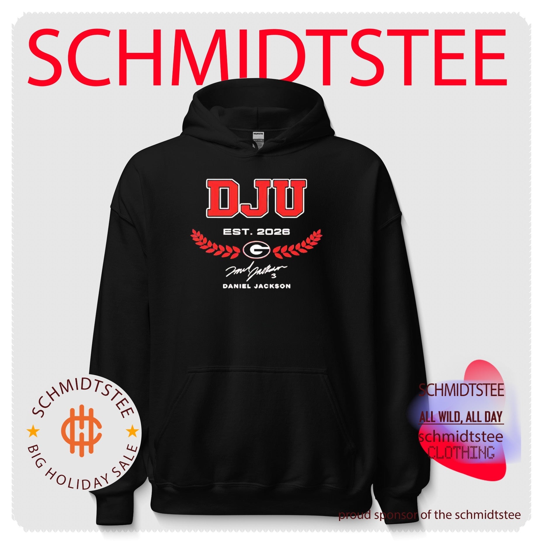 DJU Daniel Jackson Georgia Baseball signature shirt