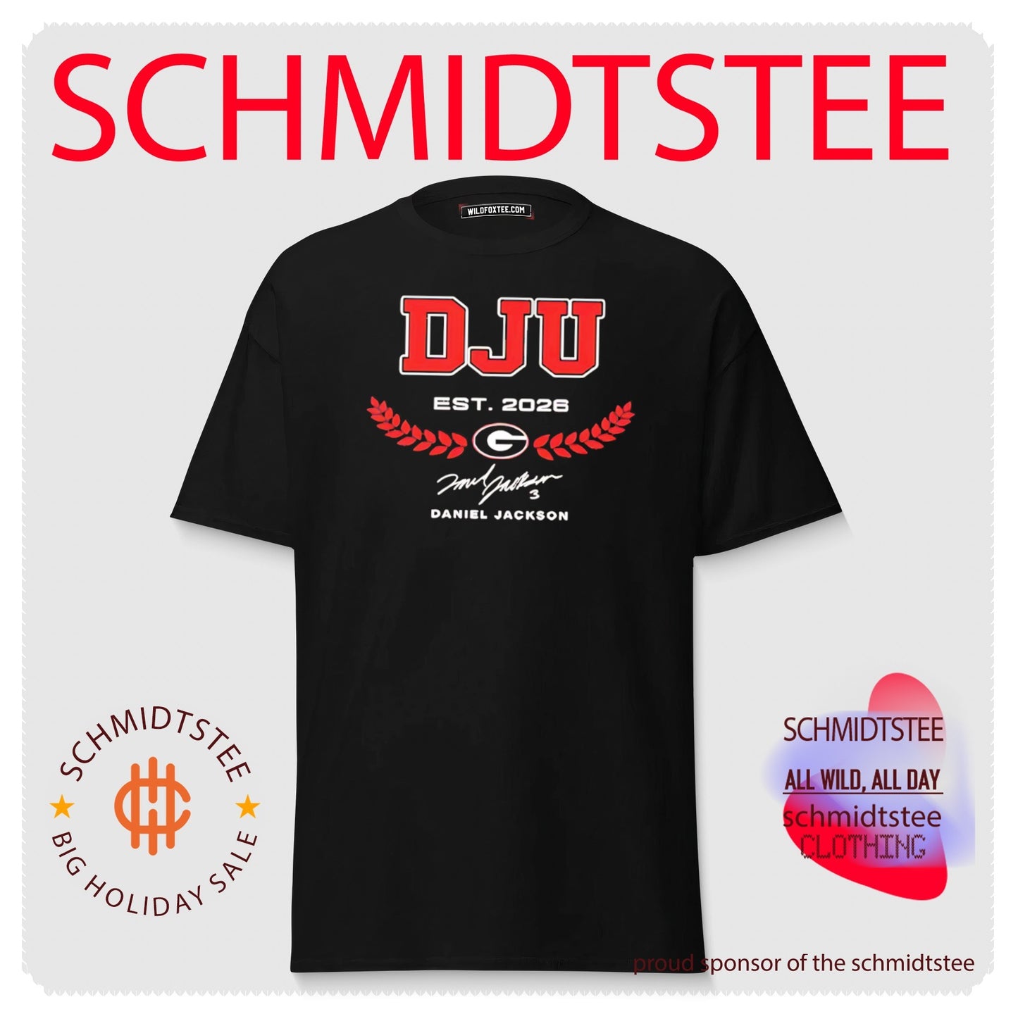 DJU Daniel Jackson Georgia Baseball signature shirt