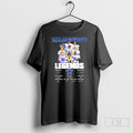 Dallas Cowboys Legends Player Names And Signatures Graphic Shirt