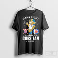 Damn Right I Am A Cubs Fan Win Or Lose Mascot