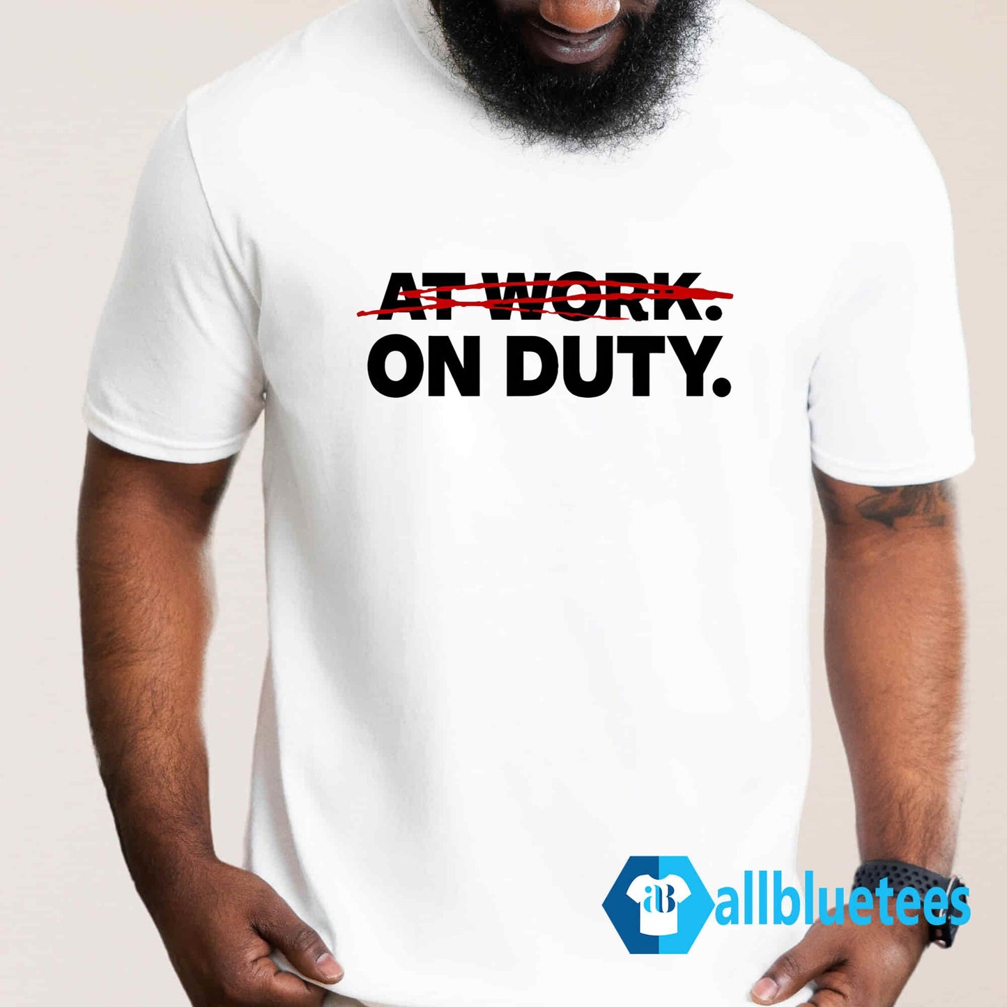 Dan Bongino At Work On Duty Shirt