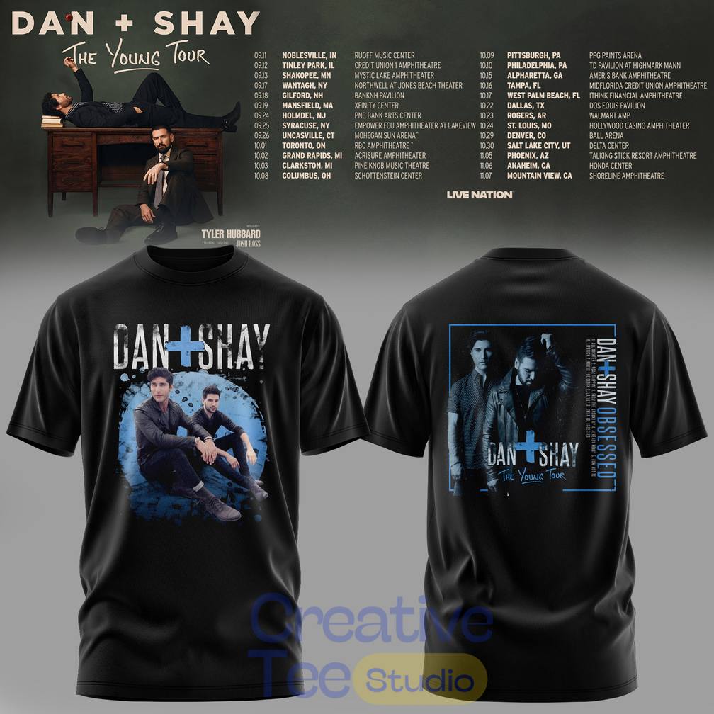 Dan + Shay ‘The Young Tour’ 2026 Special Tee Hoodie