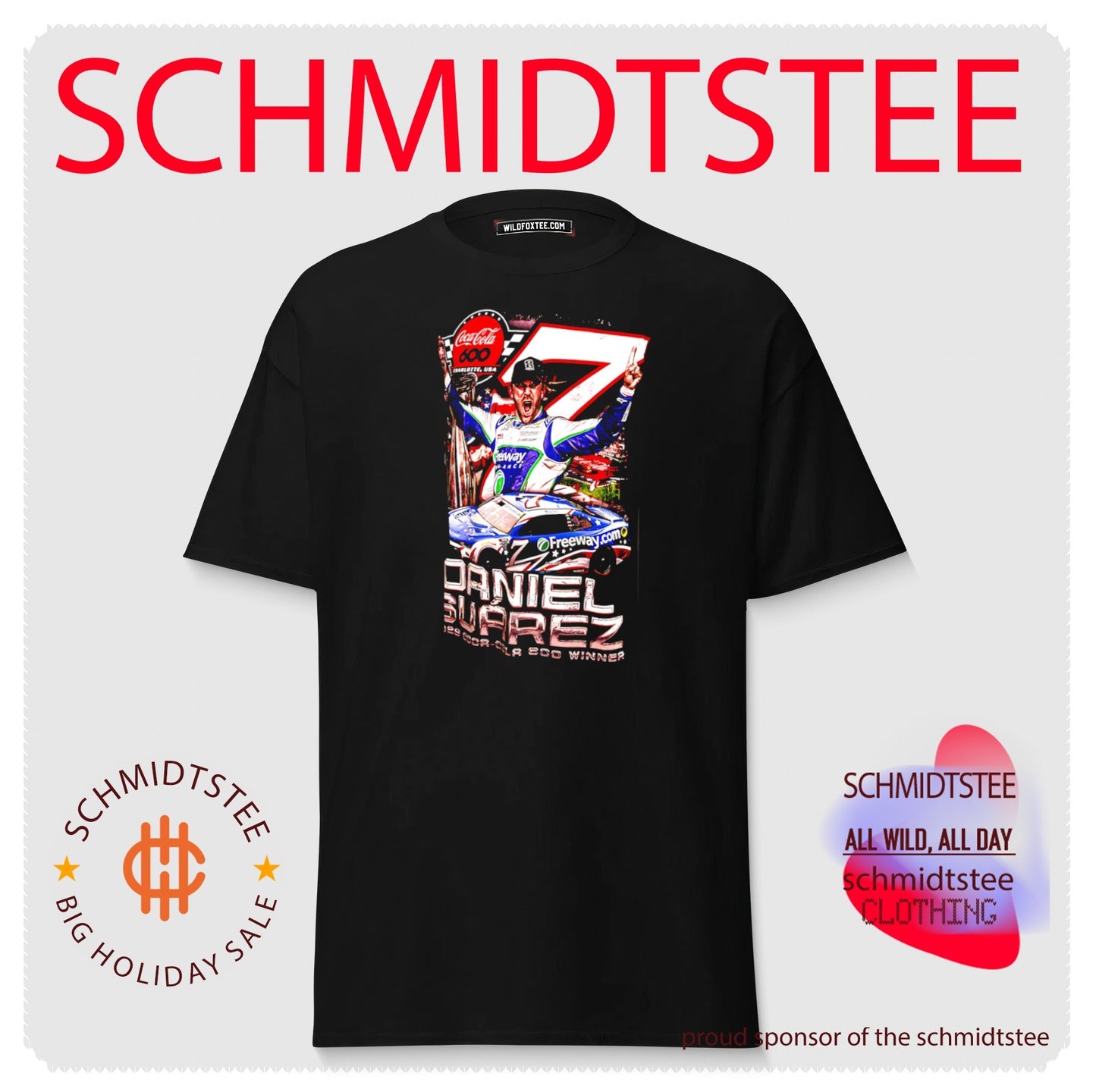 Daniel Suarez 2026 Coca Cola 600 Race Winner graphic shirt