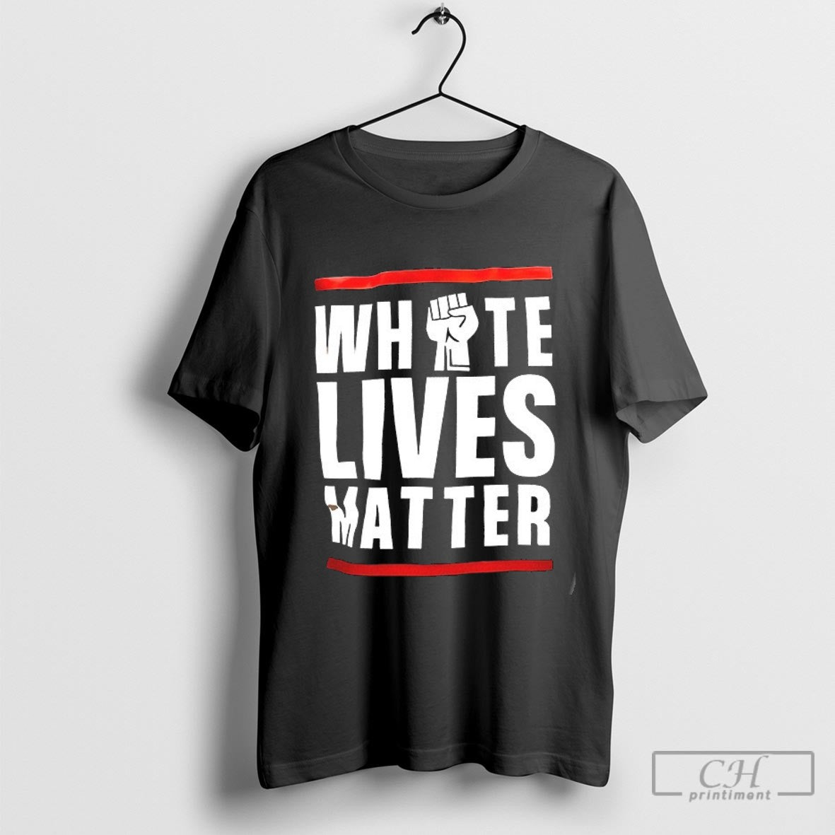 Dariusz Matecki Wearing White Lives Matter Shirt Sweater