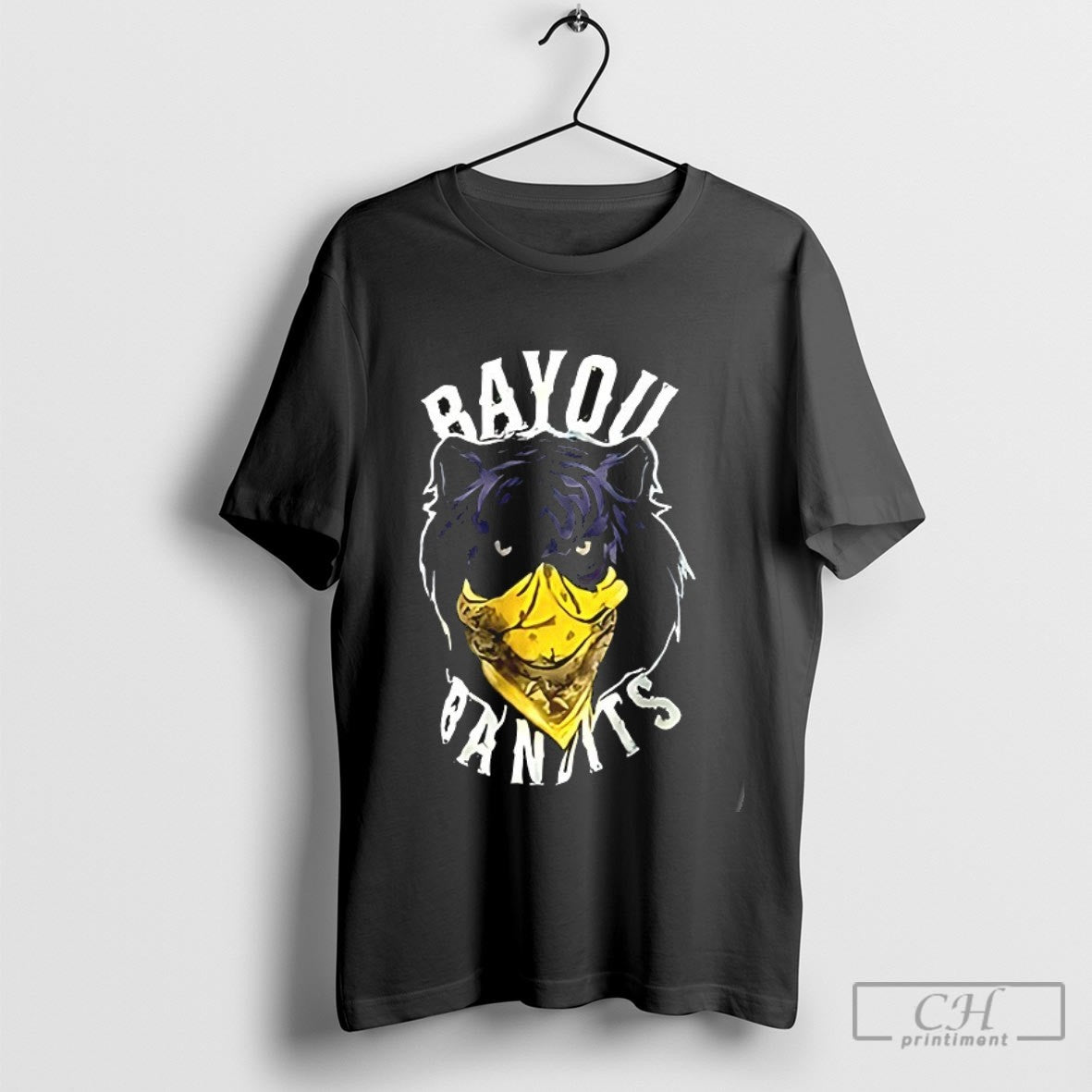 Dashawn Spears Wearing Bayou Bandits Shirt Sweater