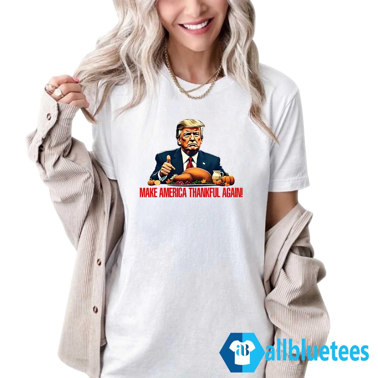 David Harris Jr Trump Make America Thankful Again Shirt