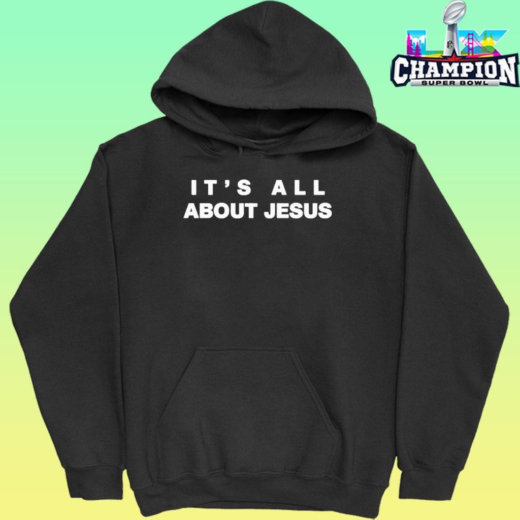 David J Harris Jr It’s All About Jesus Shirt