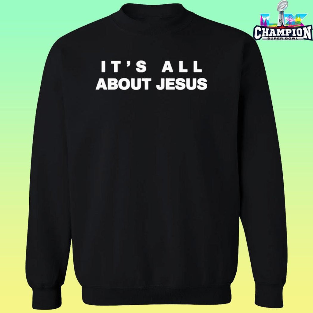 David J Harris Jr It’s All About Jesus Shirt