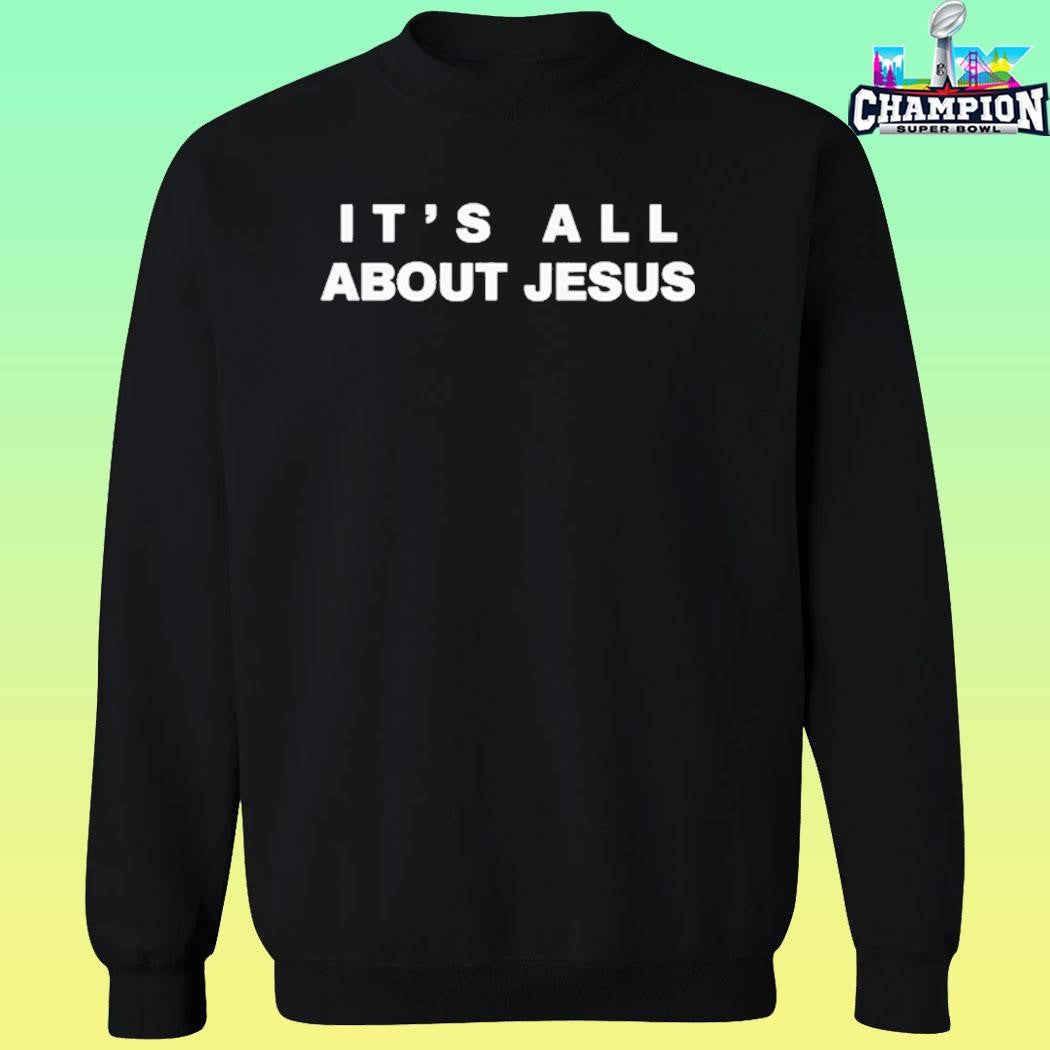 David J Harris Jr It’s All About Jesus Shirt