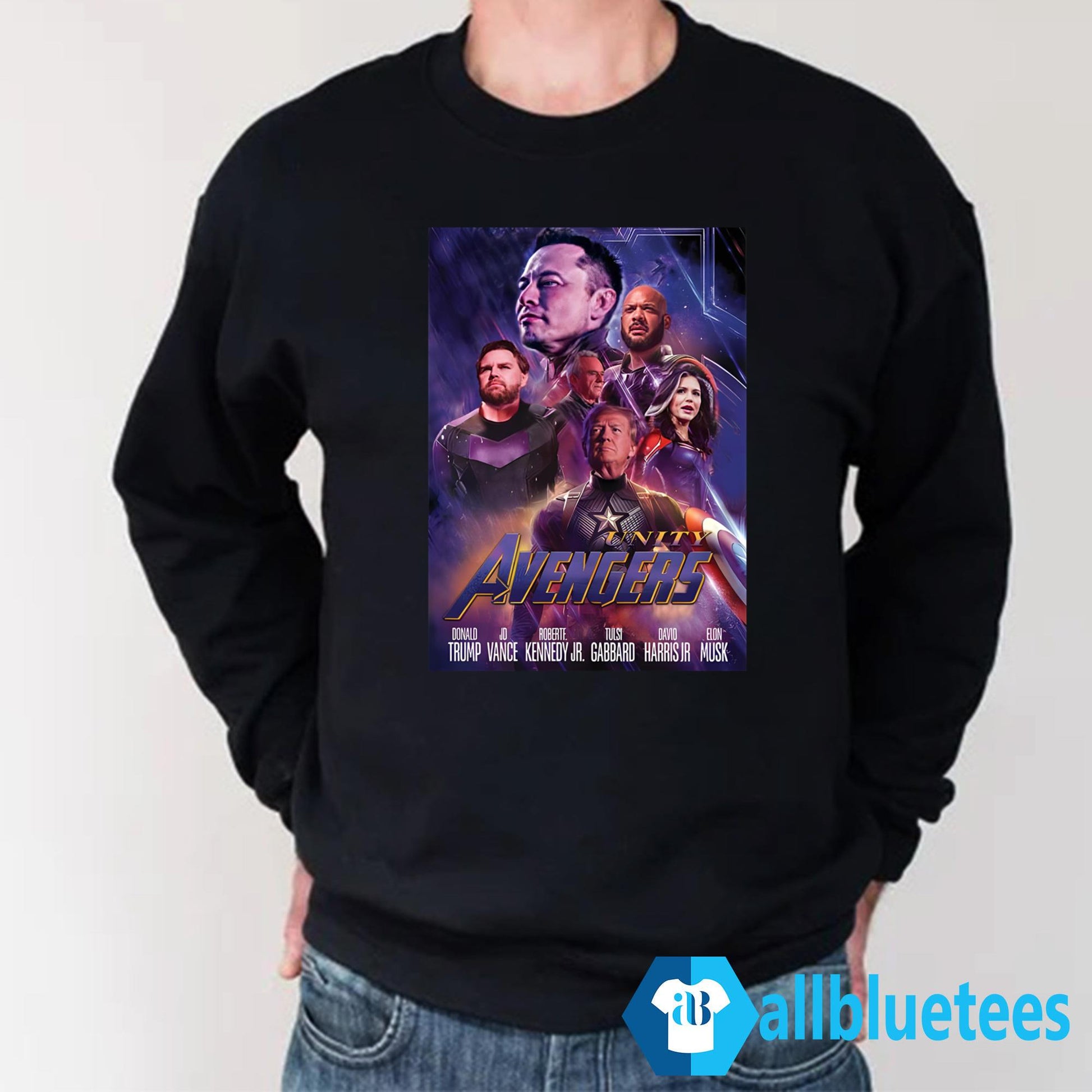 David J Harris Jr Trump Vance Musk Unity Avenger Shirt