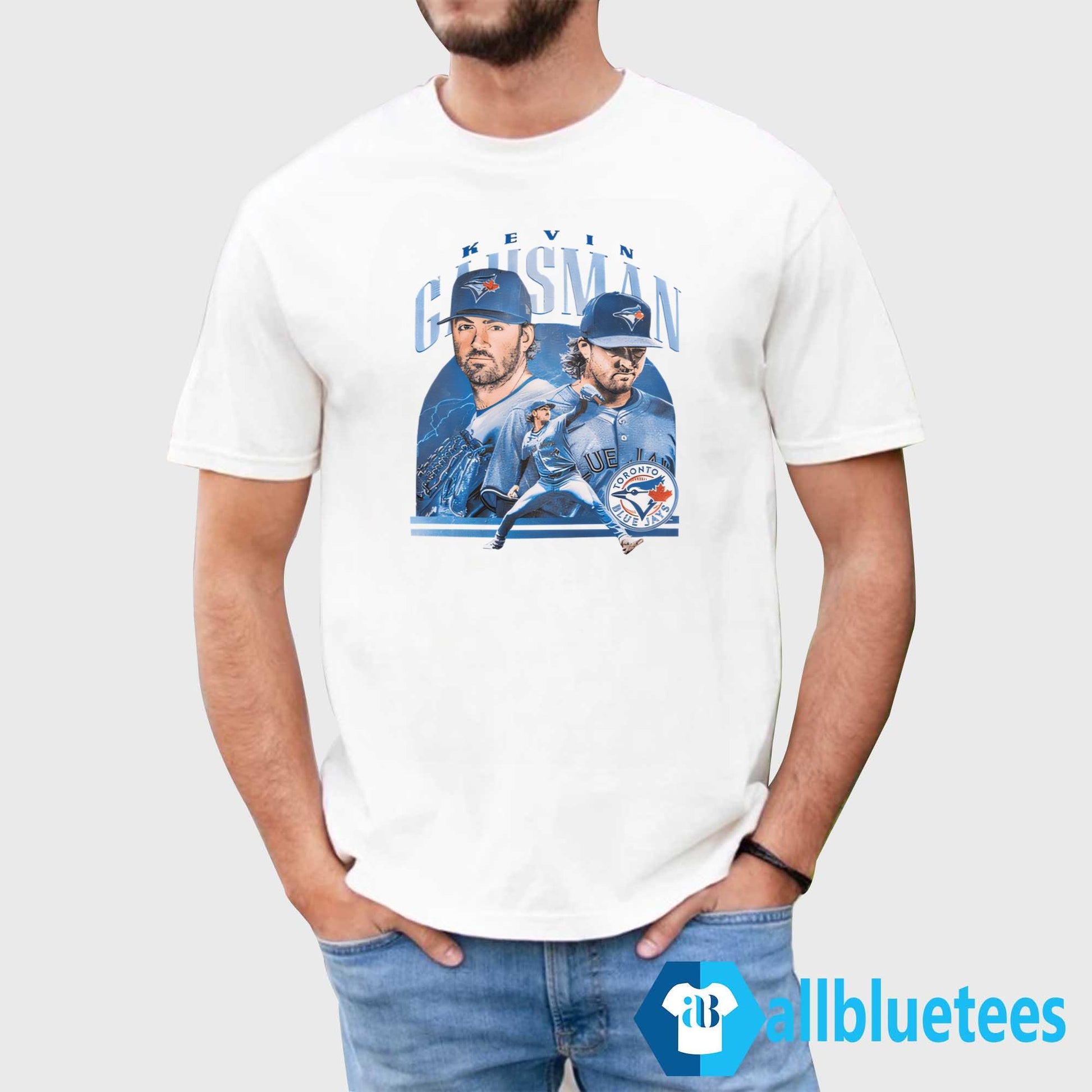 Davis Schneider Kevin Gausman Game 6 Shirt