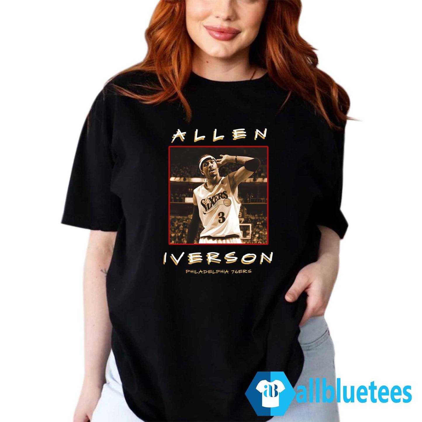 Dawn Staley Allen Iverson 76ers Shirt