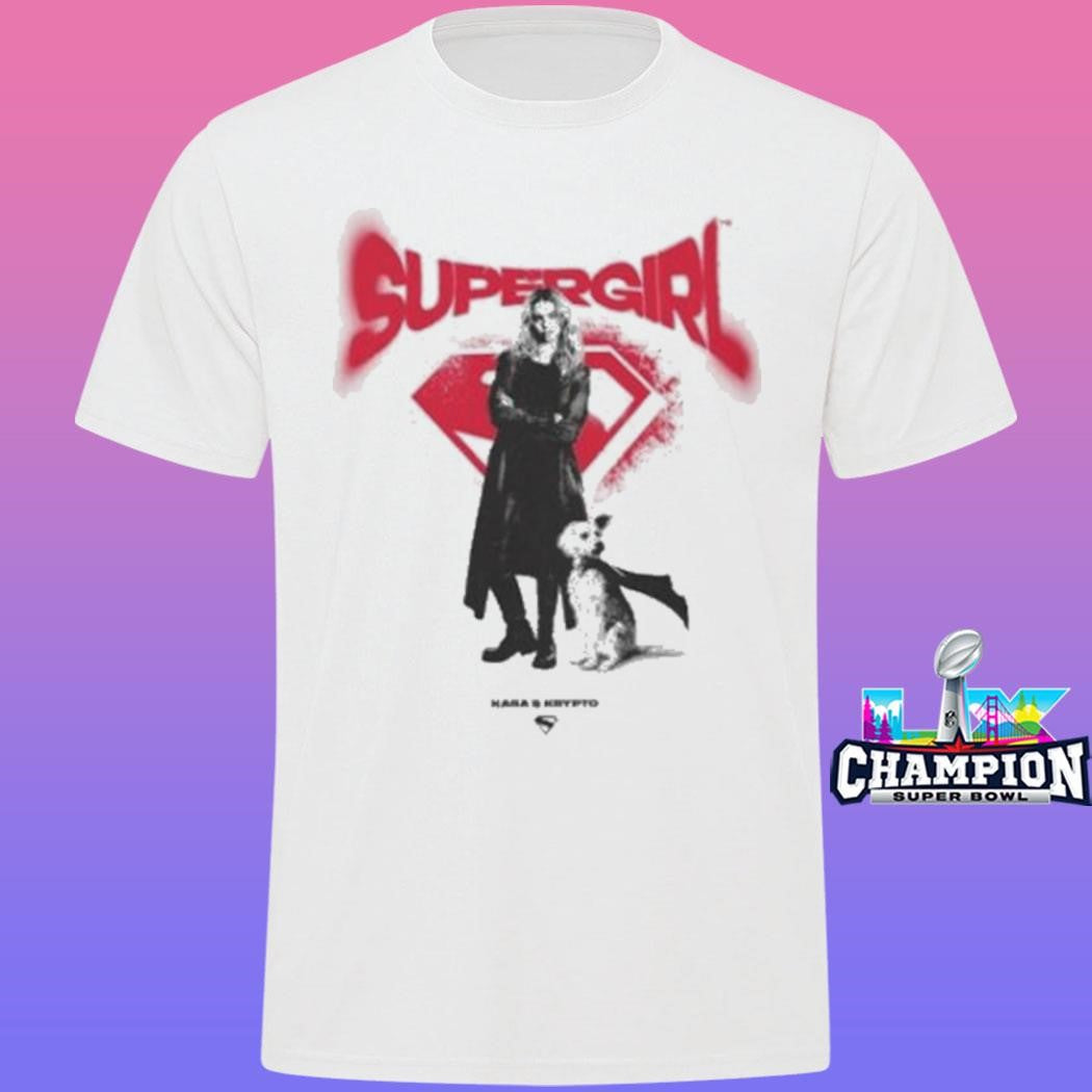 Dc Supergirl 2026 Movie Ringer Shirt