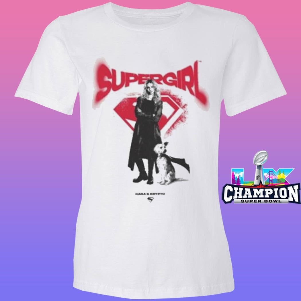Dc Supergirl 2026 Movie Ringer Shirt