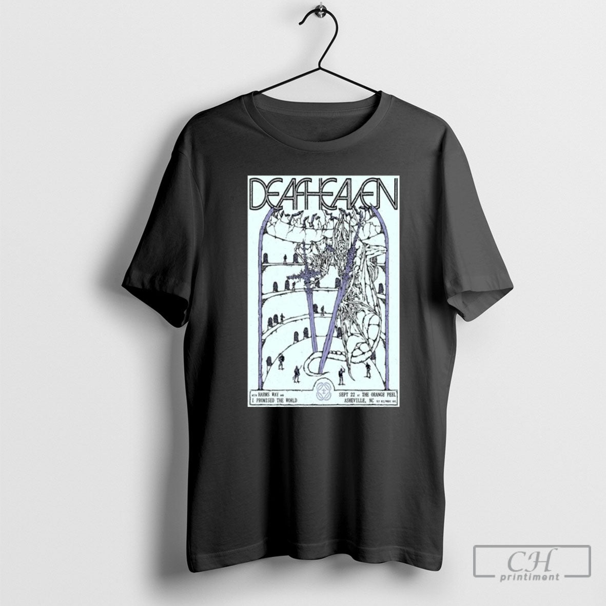 Deafheaven The Orange Peel September 22 2025 Concert Shirt Sweater